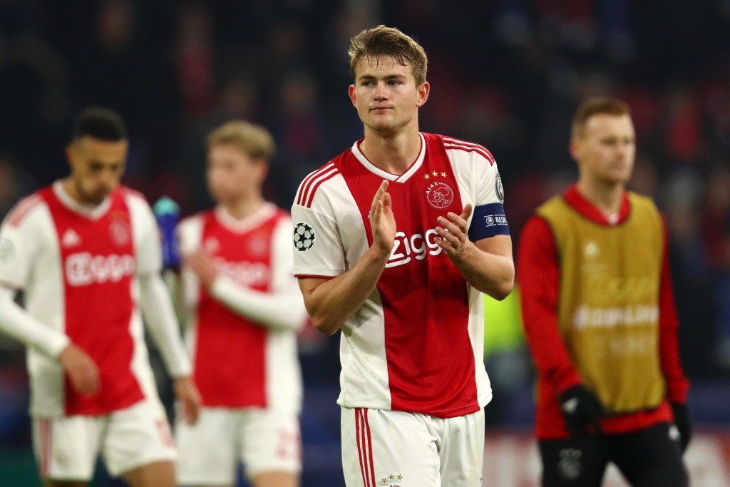 Will de Ligt be bidding goodbye to Ajax in the summer? (Photo by Dean Mouhtaropoulos/Getty Images)