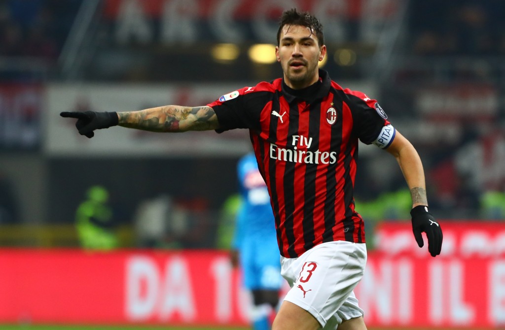 Will it be Barcelona or Manchester United for Romagnoli? (Photo by Marco Luzzani/Getty Images)