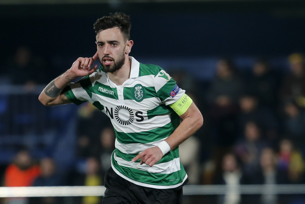First Liverpool, now Manchester United - Bruno Fernandes is a man in demand (Photo credit should read PAU BARRENA/AFP/Getty Images)