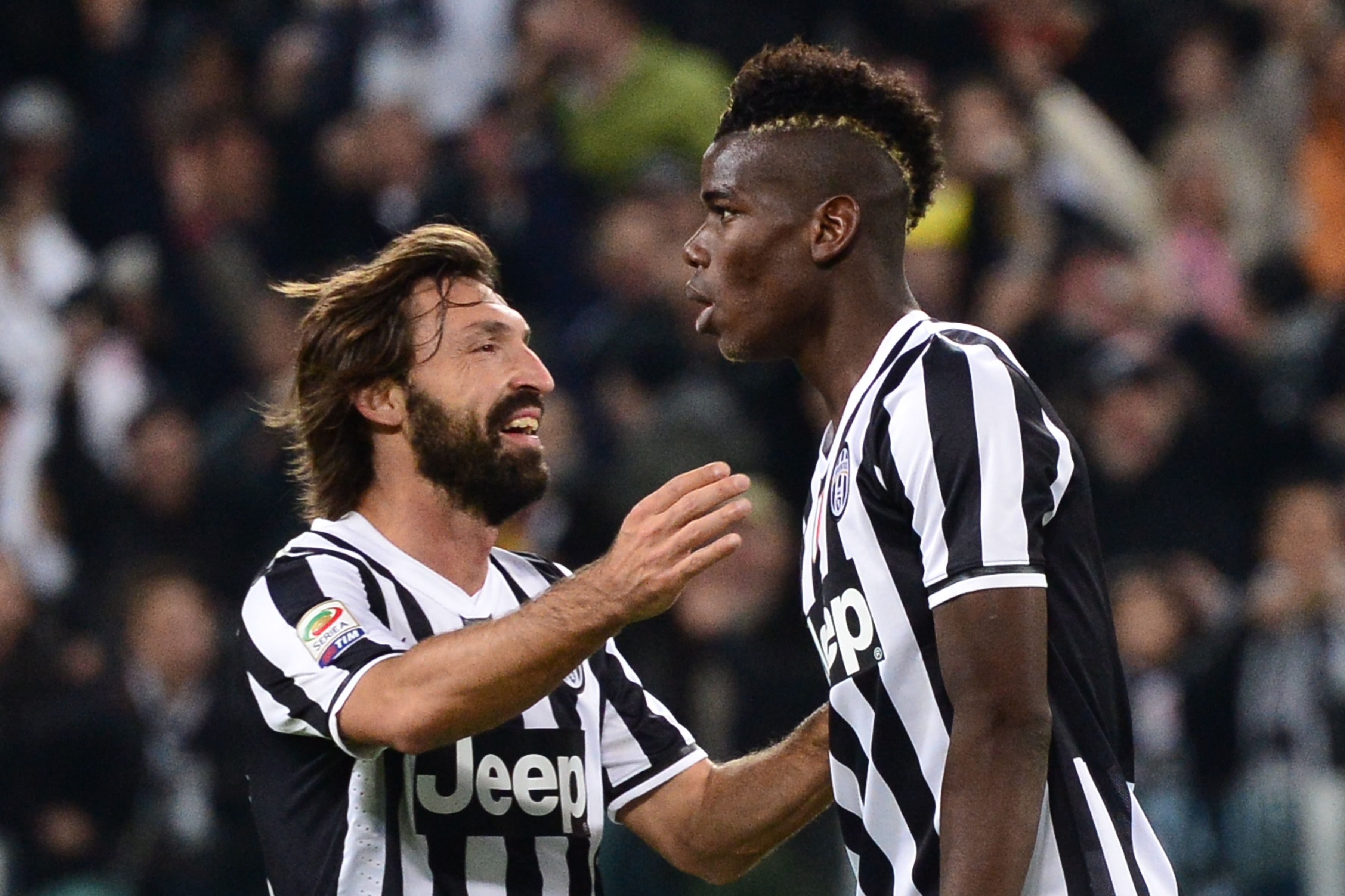 Will we see Andrea Pirlo managing Paul Pogba at Juventus? (Photo by Giuseppe Cacace/AFP/Getty Images)
