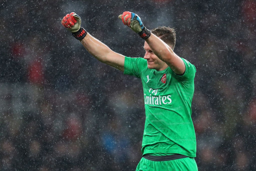 Leno the hero as Arsenal beat United. (Photo courtesy: AFP/Getty)