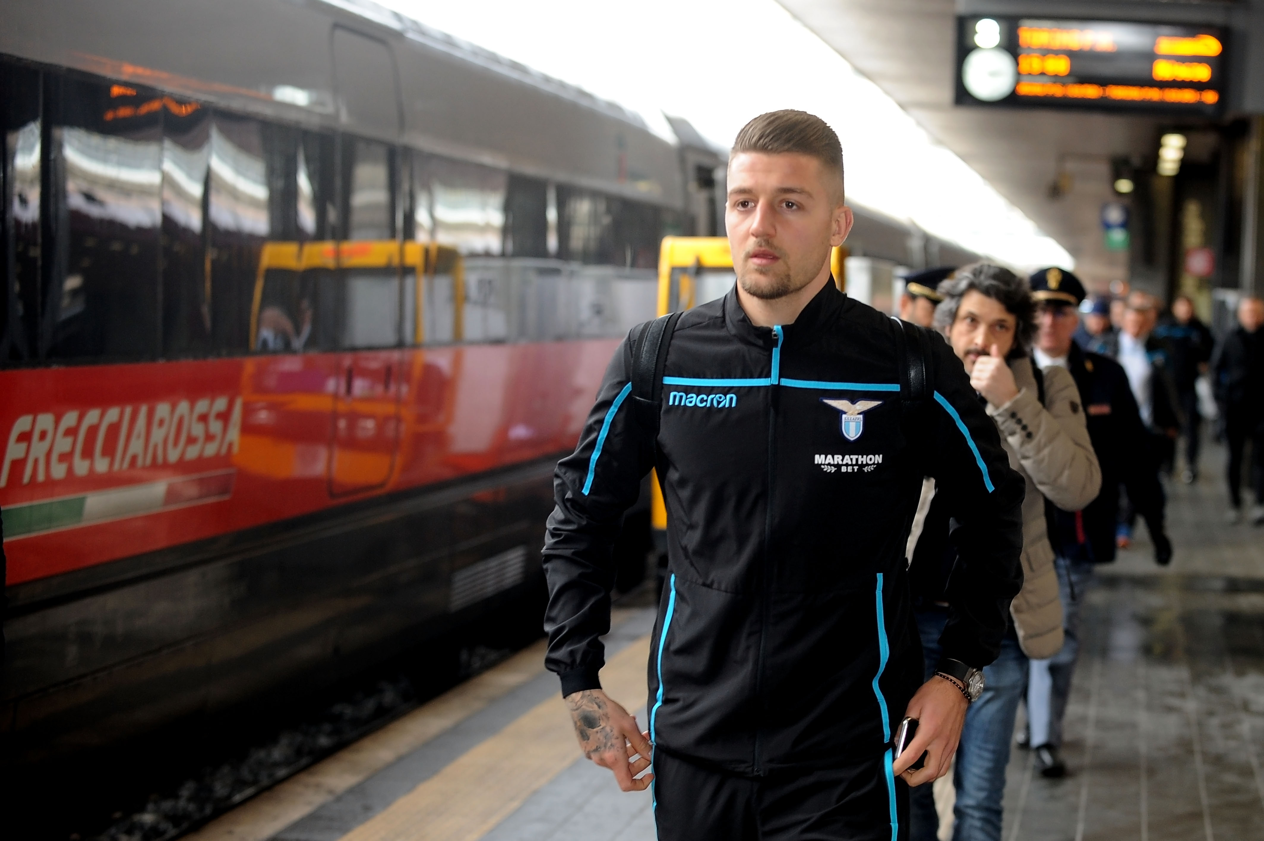 Chelsea or Real Madrid for Milinkovic-Savic? (Picture Courtesy - AFP/Getty Images)