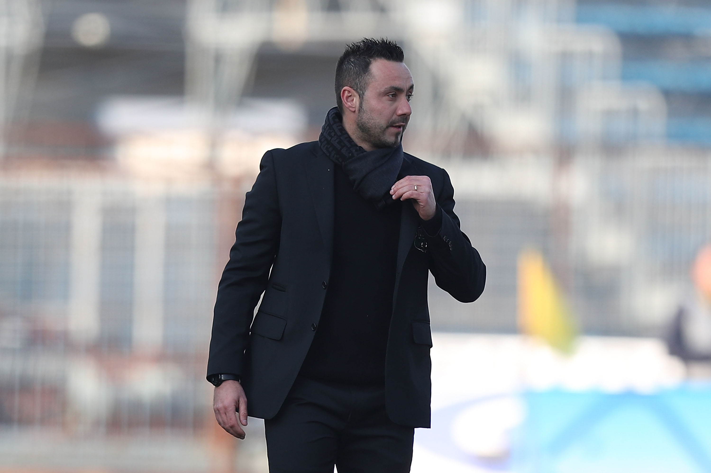 Can Roberto De Zerbi lead Sassuolo to a win over Juventus? (Photo by Gabriele Maltinti/Getty Images)