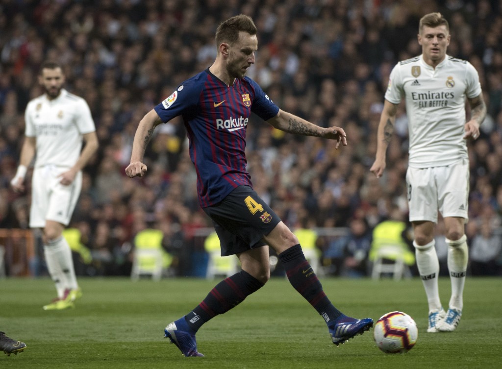 Barcelona's match-winner (Photo by CURTO DE LA TORRE/AFP/Getty Images)