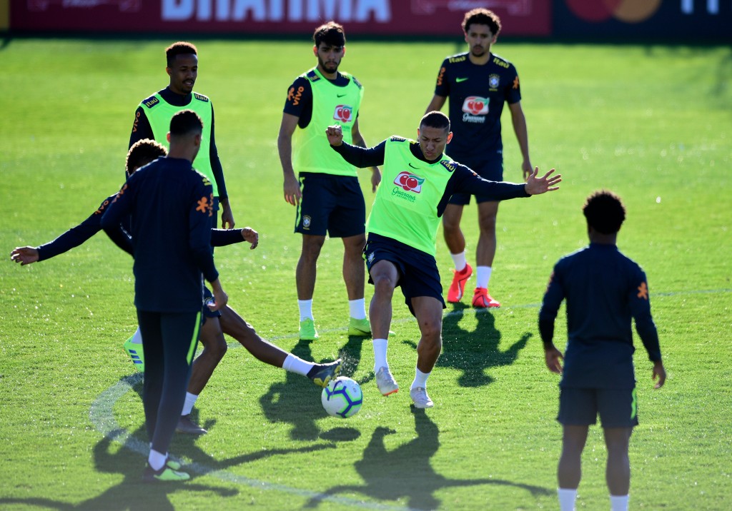 Will Tite's men continue their post-World Cup run? (Photo by Miguel Riopa/AFP/Getty Images)