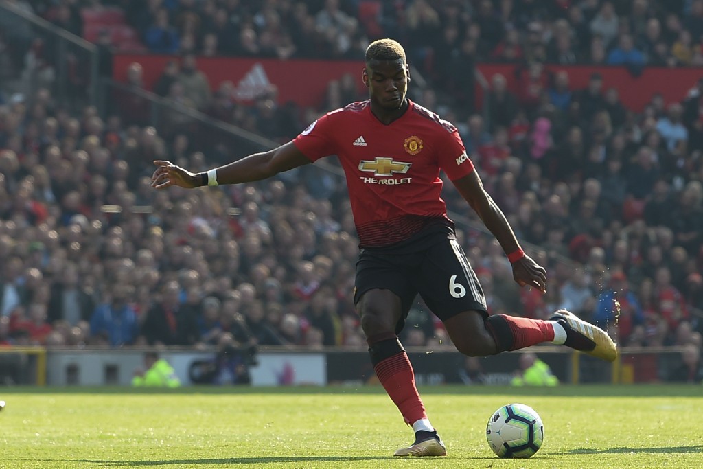 Off-colour display from Pogba (Photo by PAUL ELLIS/AFP/Getty Images)