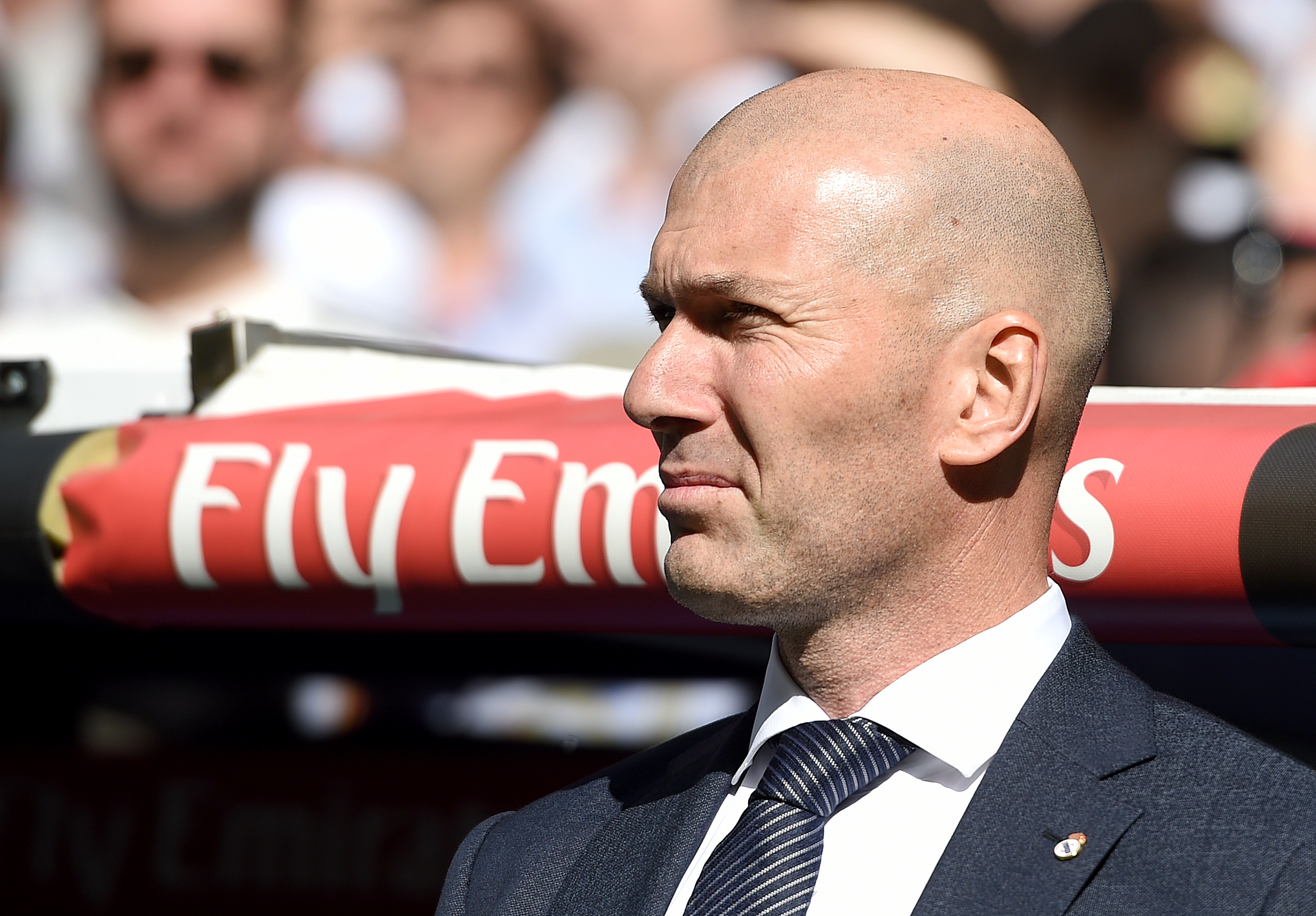 Zidane's return to the Madrid dugout could attract many top stars to the Bernabeu. (Photo courtesy: AFP/Getty)
