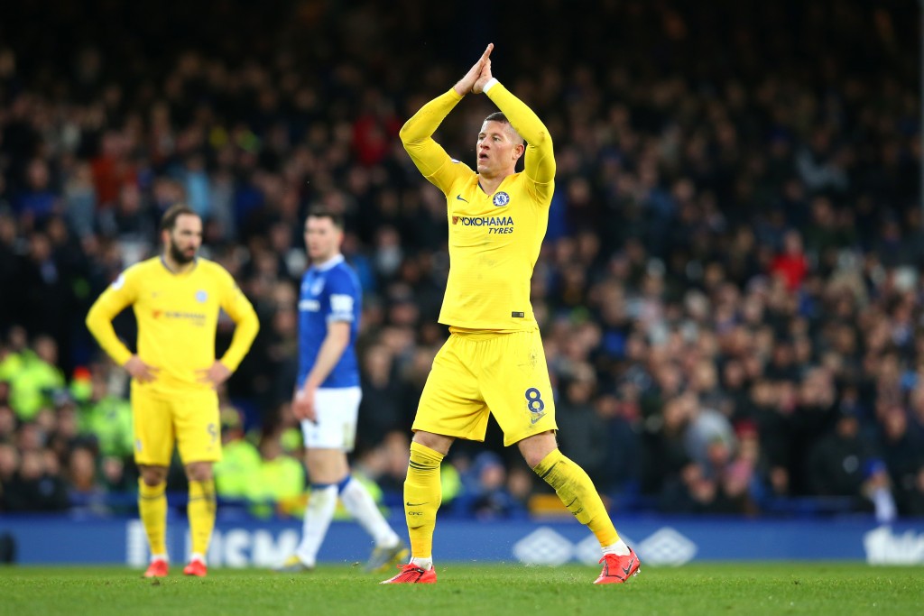 Barkley's return to Goodison Park was pretty uneventful (Photo by Alex Livesey/Getty Images)