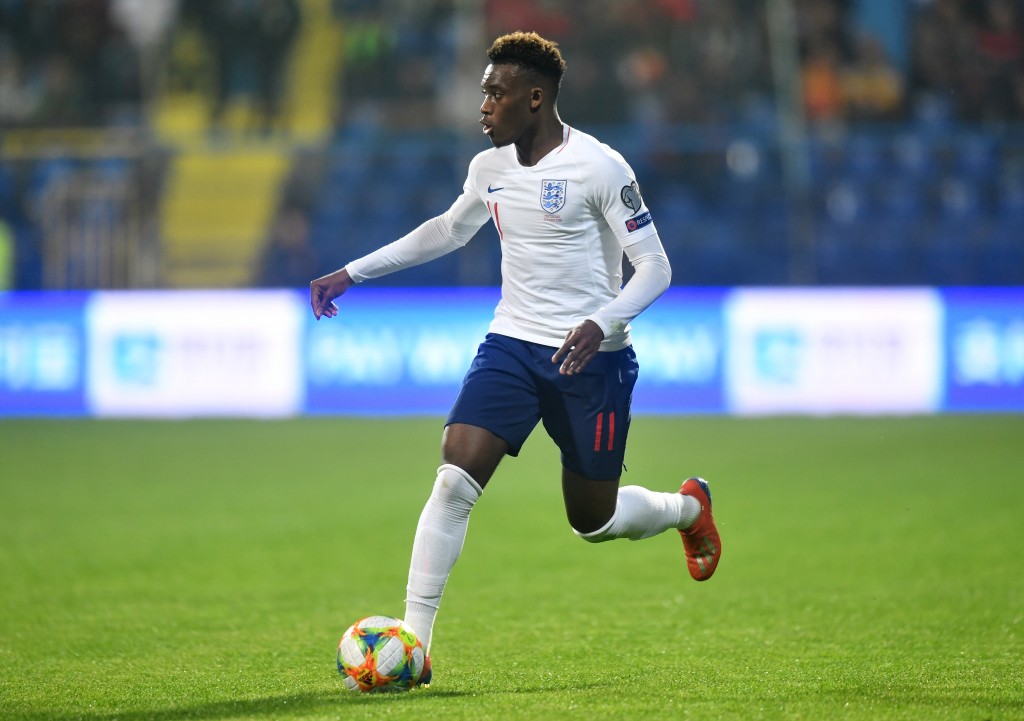 Hudson-Odoi impressed on his debut for England. (Photo by Michael Regan/Getty Images)