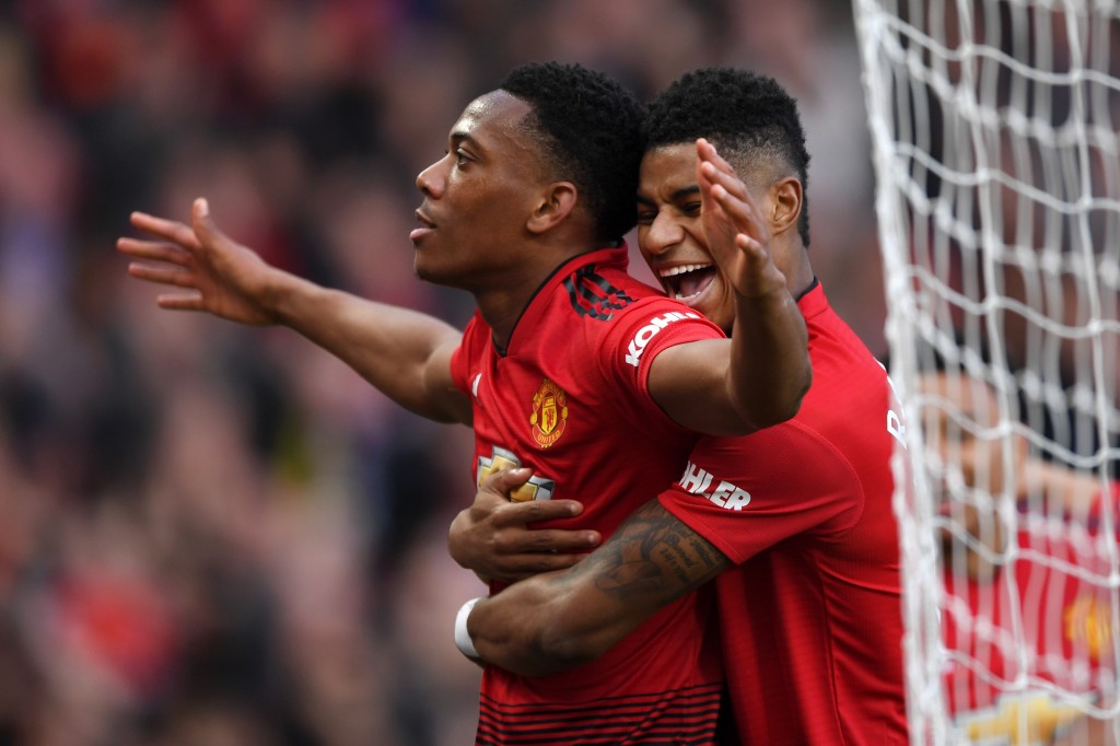 The goalscorers (Photo by Shaun Botterill/Getty Images)