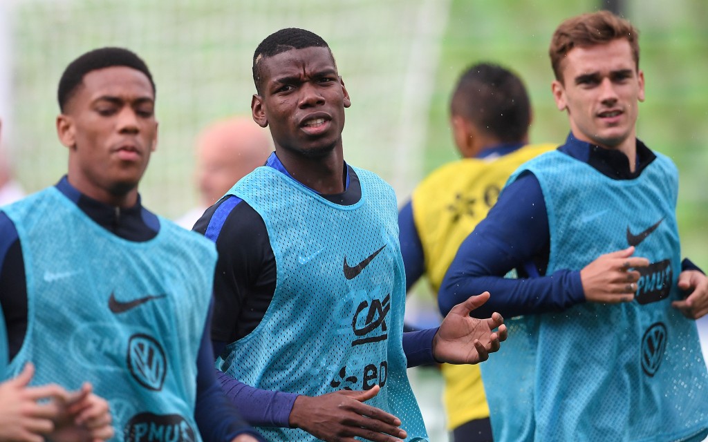 Could the French connection help Manchester United sign Griezmann?(Photo by FRANCK FIFE/AFP/Getty Images)