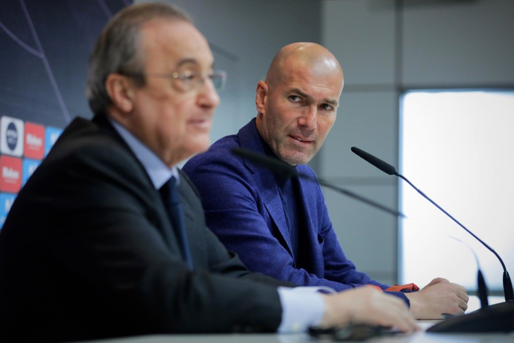 Perez failed to listen to Zidane's advice, according to Ramon Calderon (Photo by Gonzalo Arroyo Moreno/Getty Images)