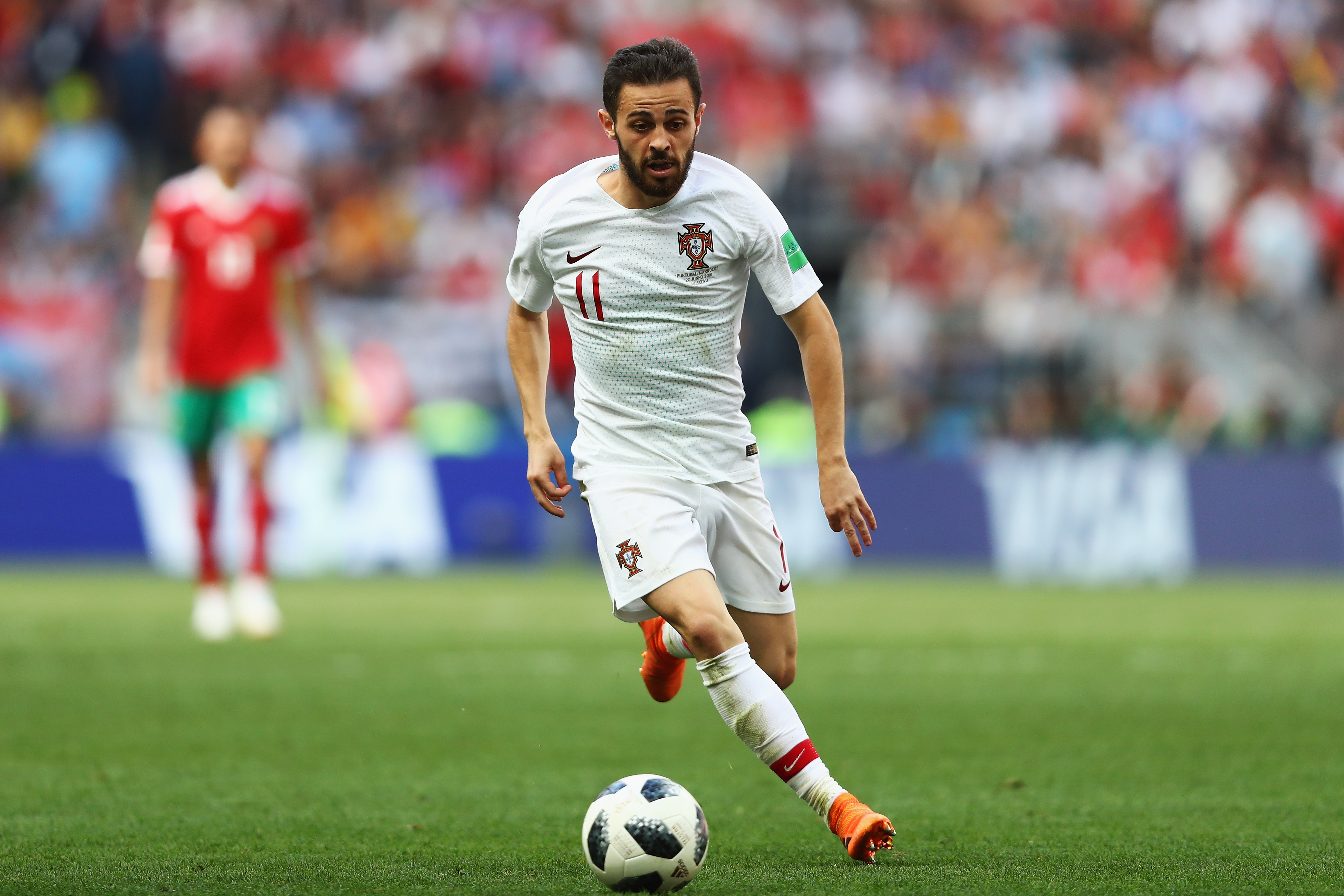 Bernardo Silva is on the path to becoming Portugal's most important players. (Photo courtesy: AFP/Getty)
