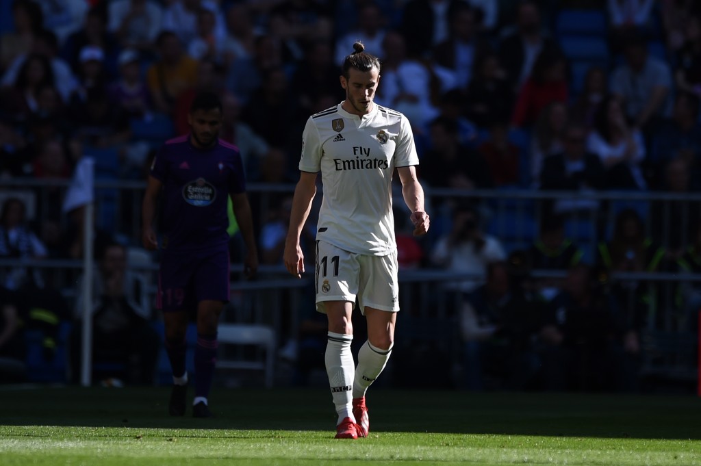 Bale has cut a forlorn figure at Real Madrid lately. (Photo by Denis Doyle/Getty Images)