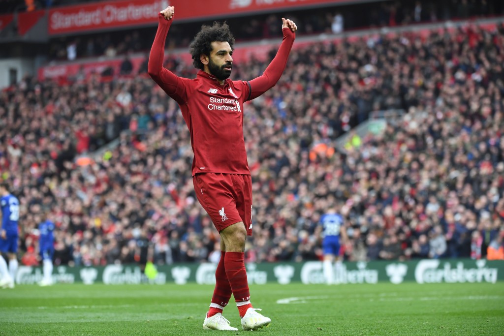 Salah will be key for Liverpool's title push (Photo by PAUL ELLIS/AFP/Getty Images)
