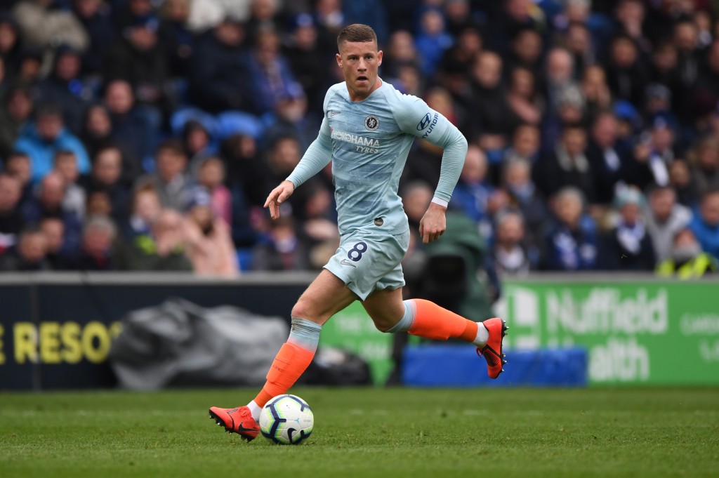 A golden chance for Barkley to secure good grades in Sarri's books. (Picture Courtesy - AFP/Getty Images)