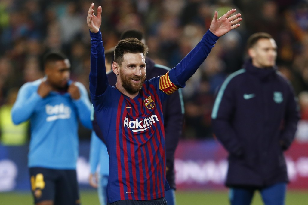 Cometh the hour, cometh the man (Photo credit should read PAU BARRENA/AFP/Getty Images)