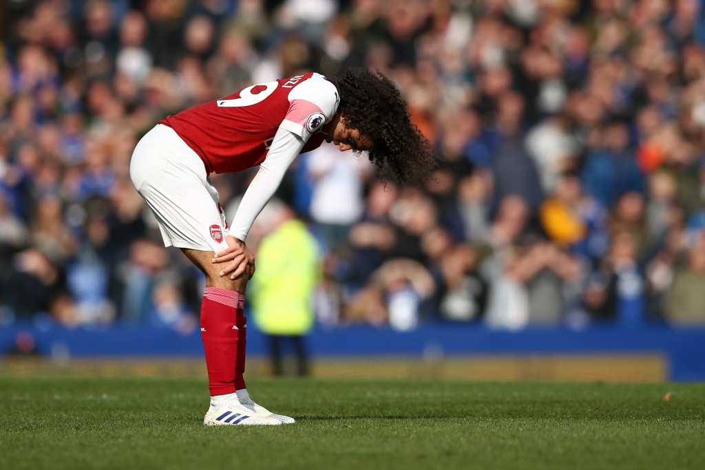 Not the best of games for Guendouzi. (Photo by Jan Kruger/Getty Images)