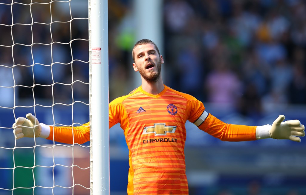 Which de Gea turns up will decide the result in all likelihood. (Photo by Alex Livesey/Getty Images)