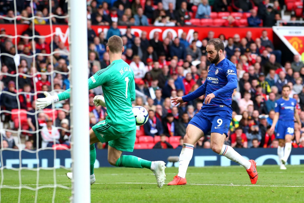 Lacklustre Higuain (Photo by Alex Livesey/Getty Images)