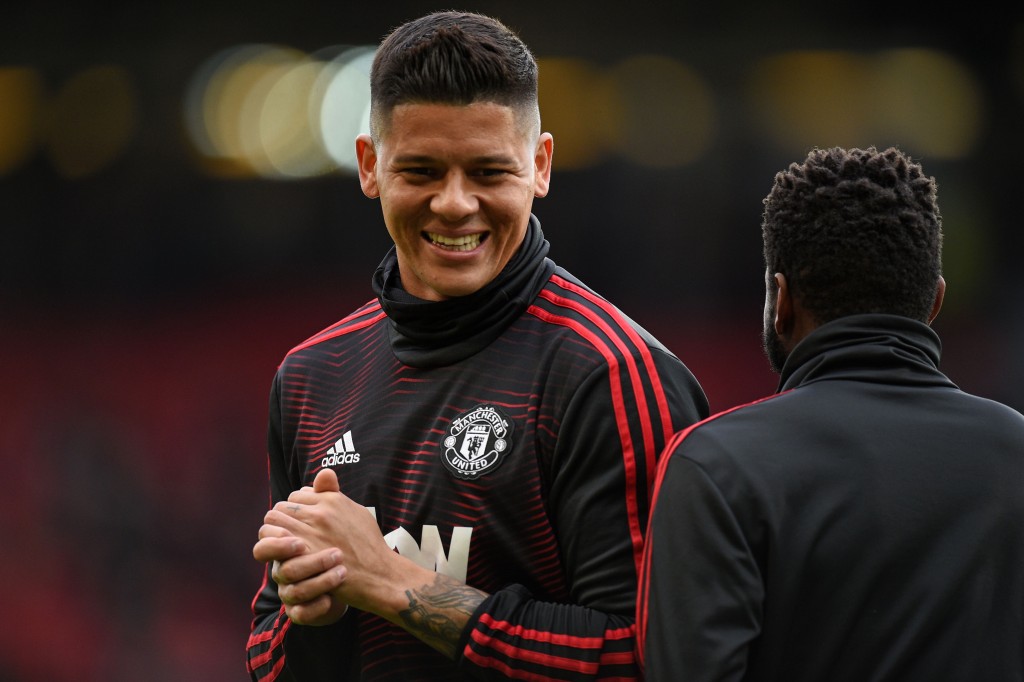 Manchester United set to offload Marcos Rojo (Photo by OLI SCARFF/AFP/Getty Images)
