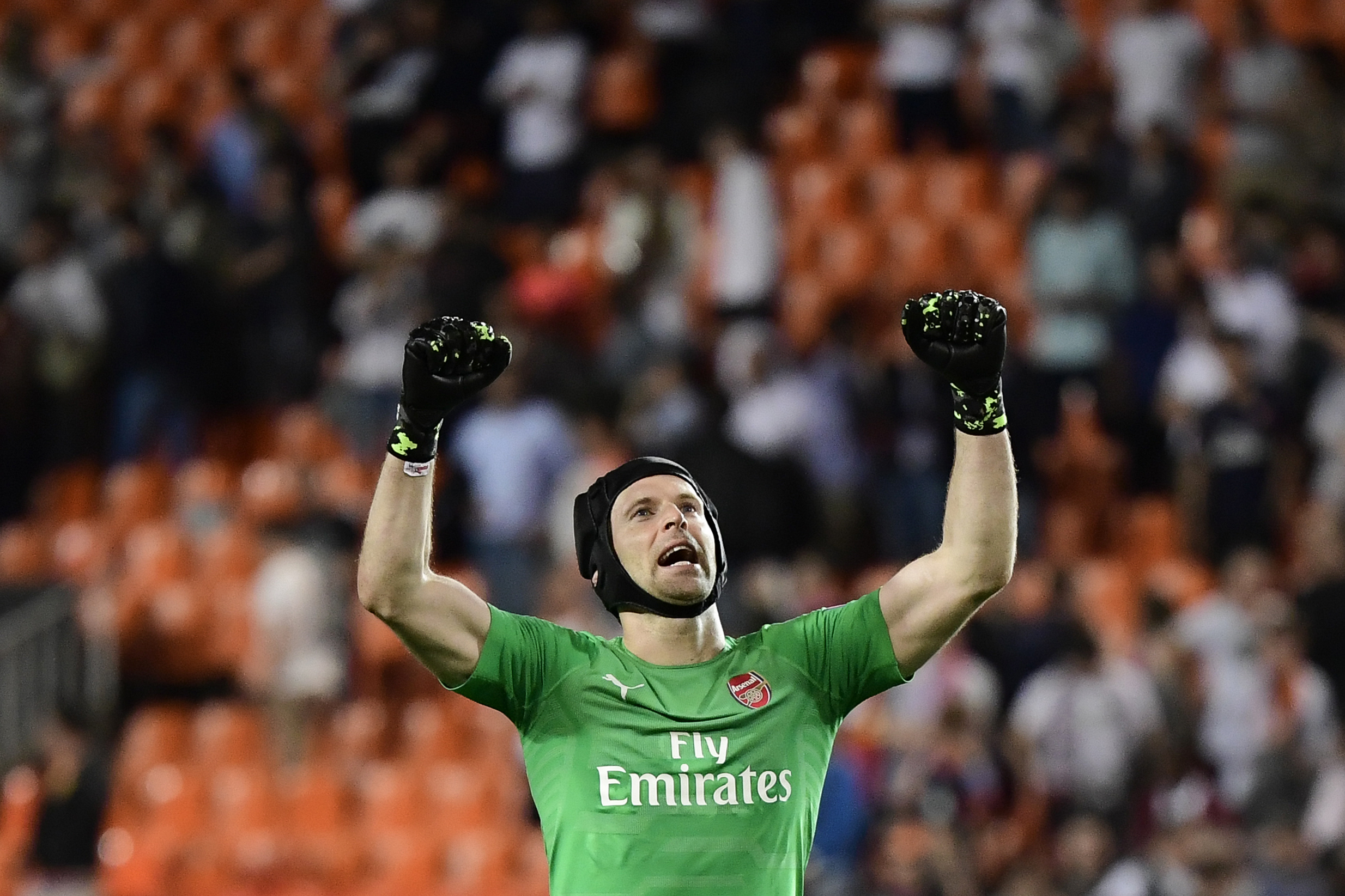 Cech aiming to bow out on a high note. (Photo courtesy: AFP/Getty)