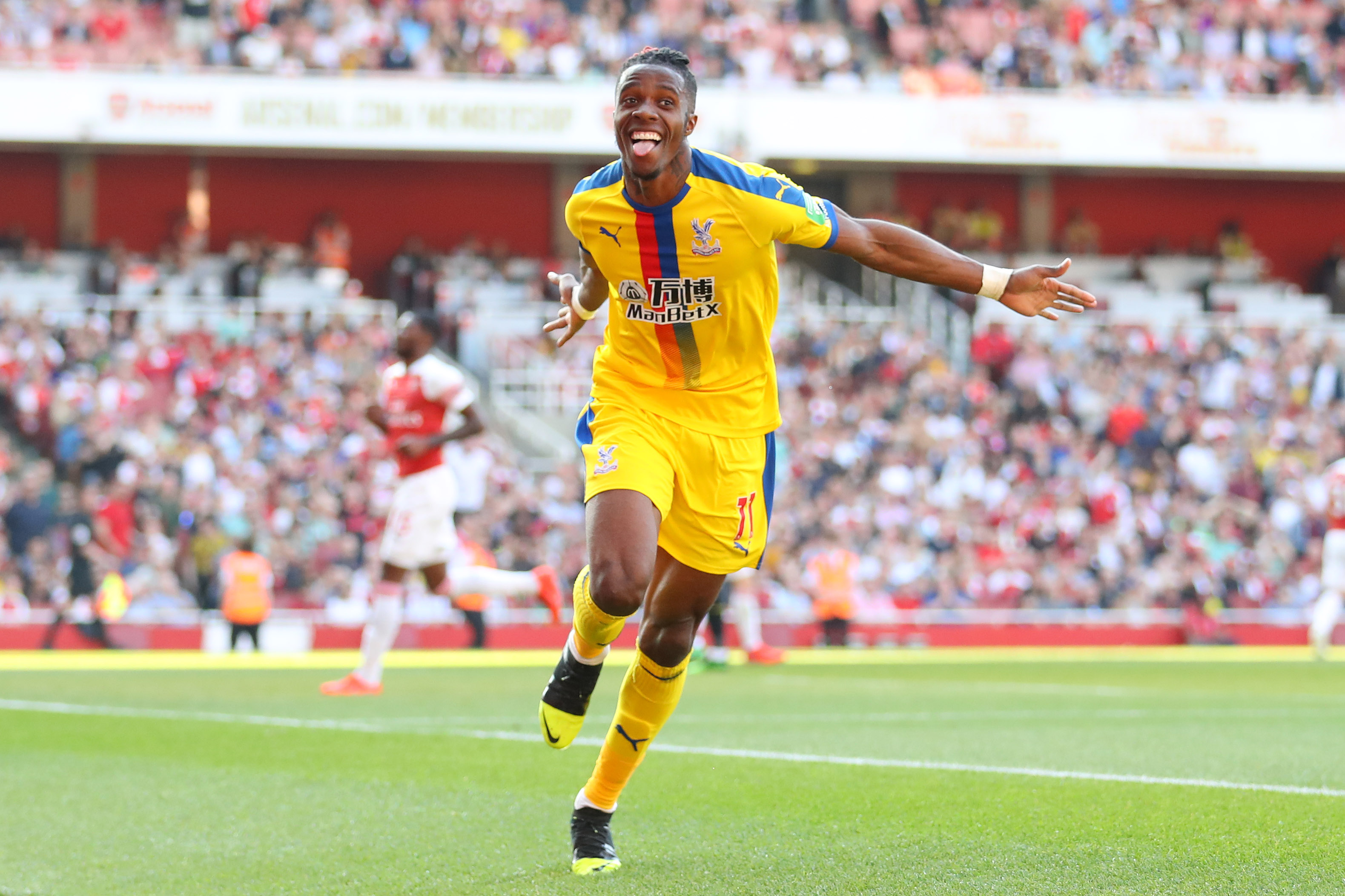 Could Zaha make his way to Arsenal? (Photo by Warren Little/Getty Images)