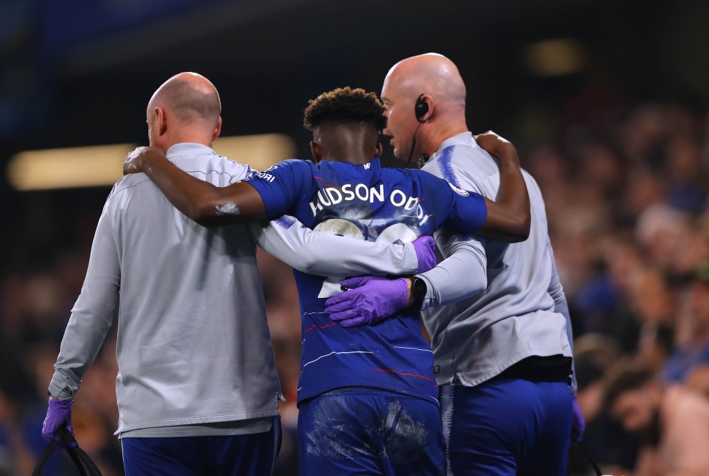 Callum Hudson-Odoi was enjoying a good run of games before the achilles injury. (Picture Courtesy - AFP/Getty Images)