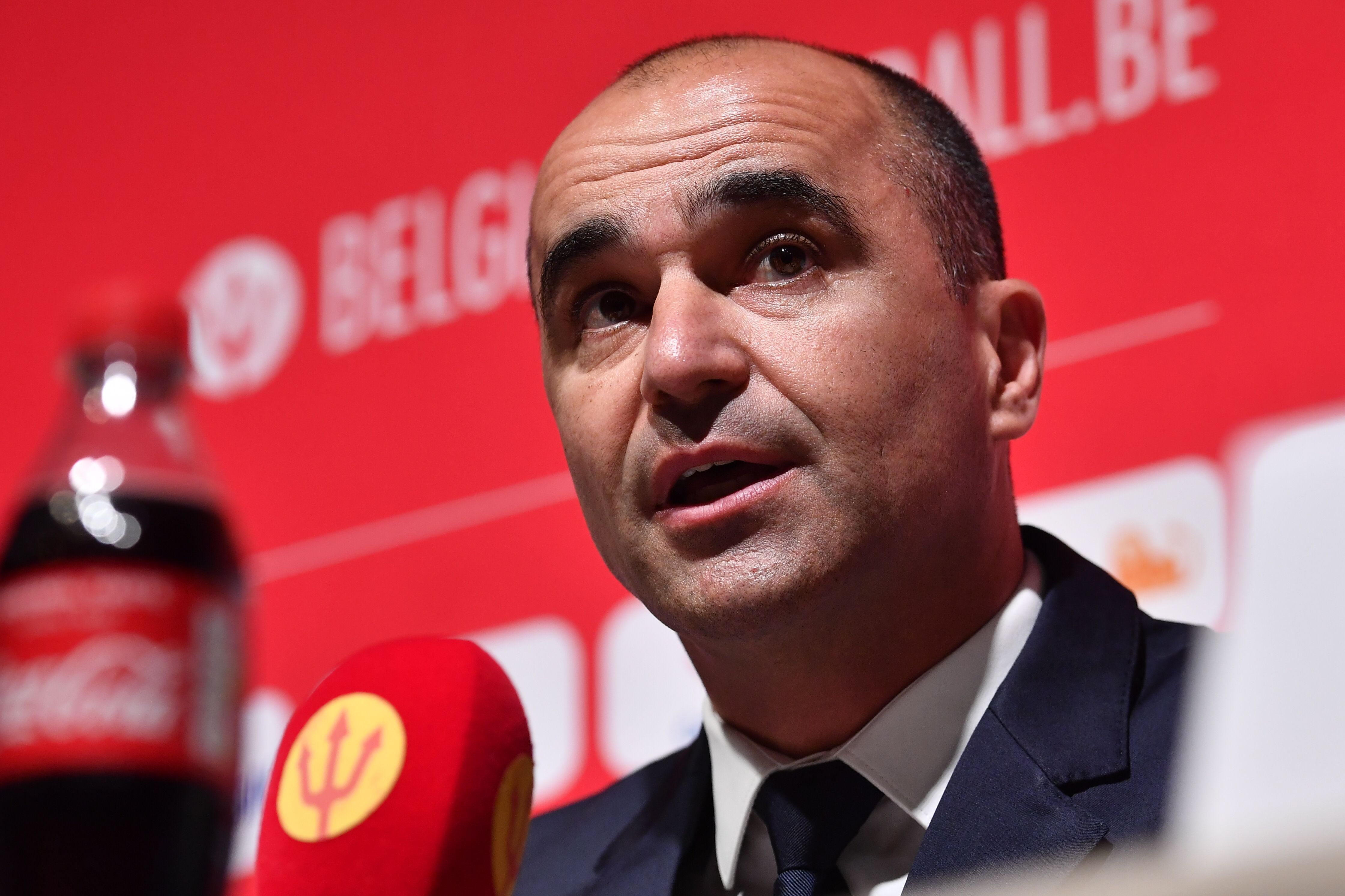 Can Roberto Martinez take Belgium all the way? (Photo by DIRK WAEM/AFP/Getty Images)