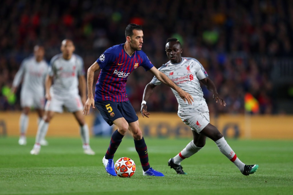 Busquets rolled back the years in a colossal performance. (Photo by Catherine Ivill/Getty Images)
