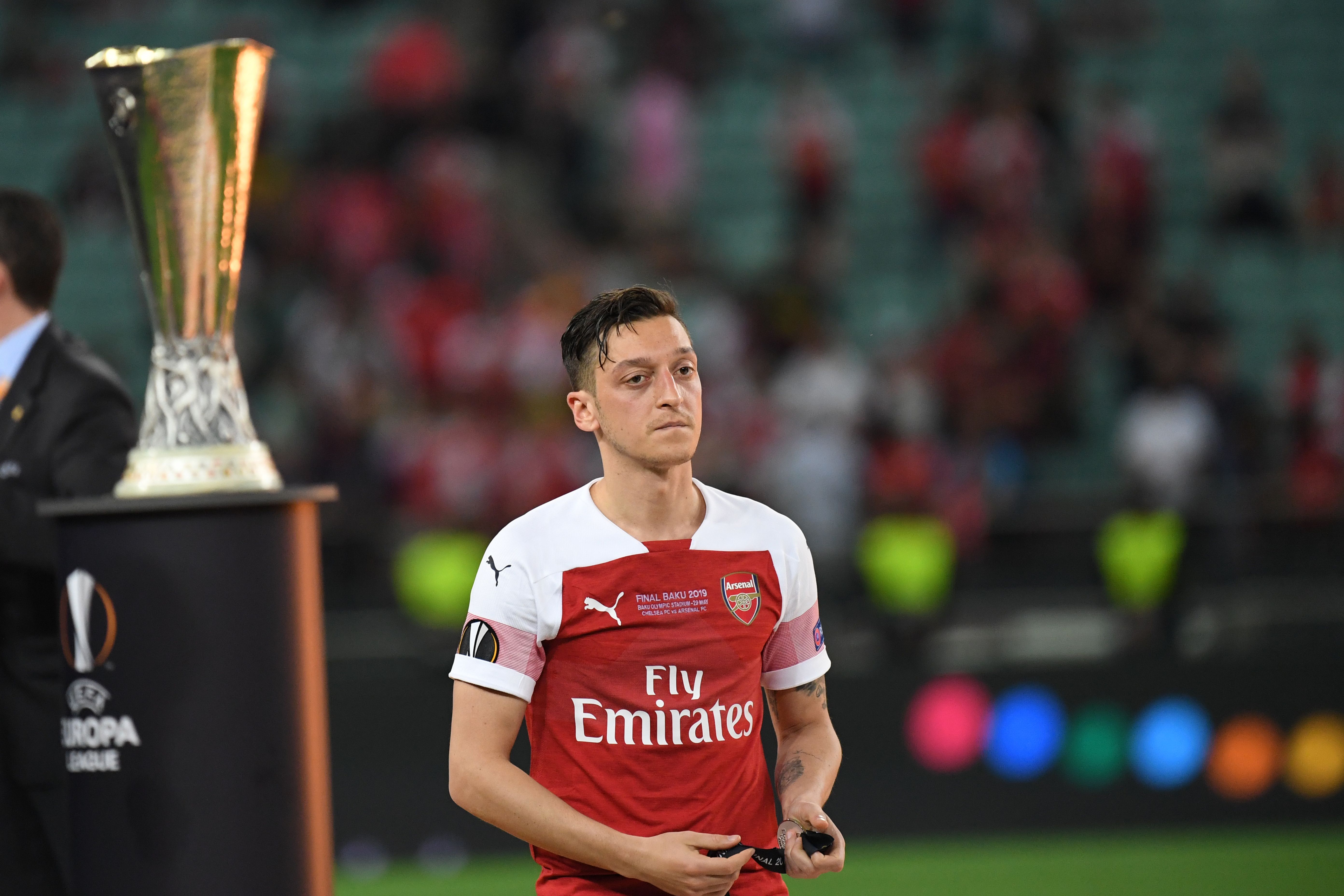 An anonymous performance from Ozil in the Final. (Photo courtesy: AFP/Getty)