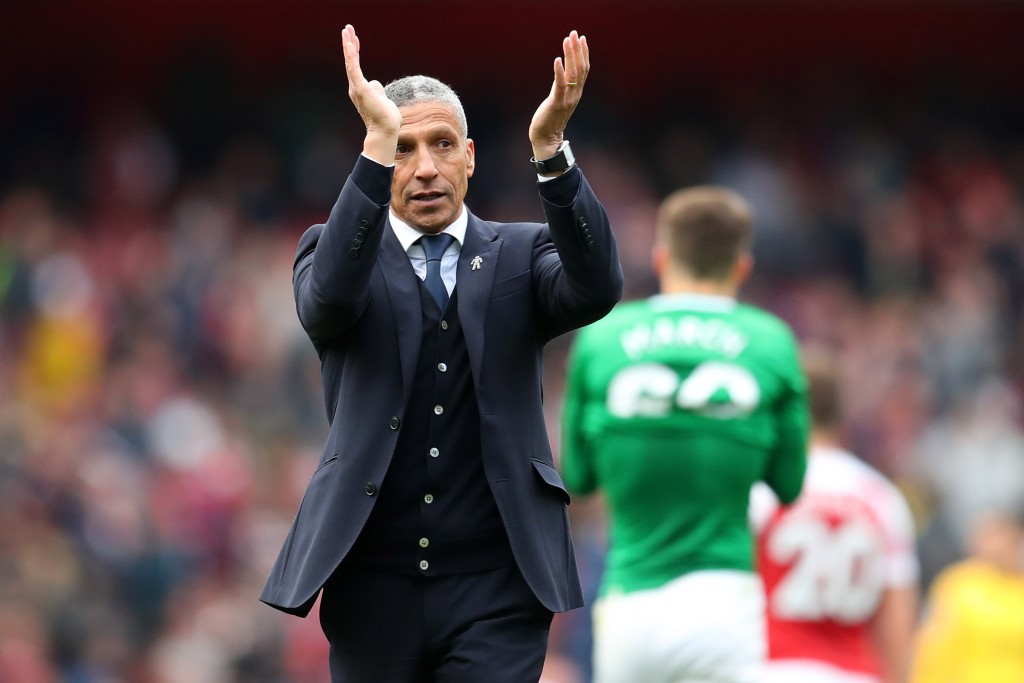 Will Chris Hughton's side pour cold water over City's title hopes? (Photo by Catherine Ivill/Getty Images)