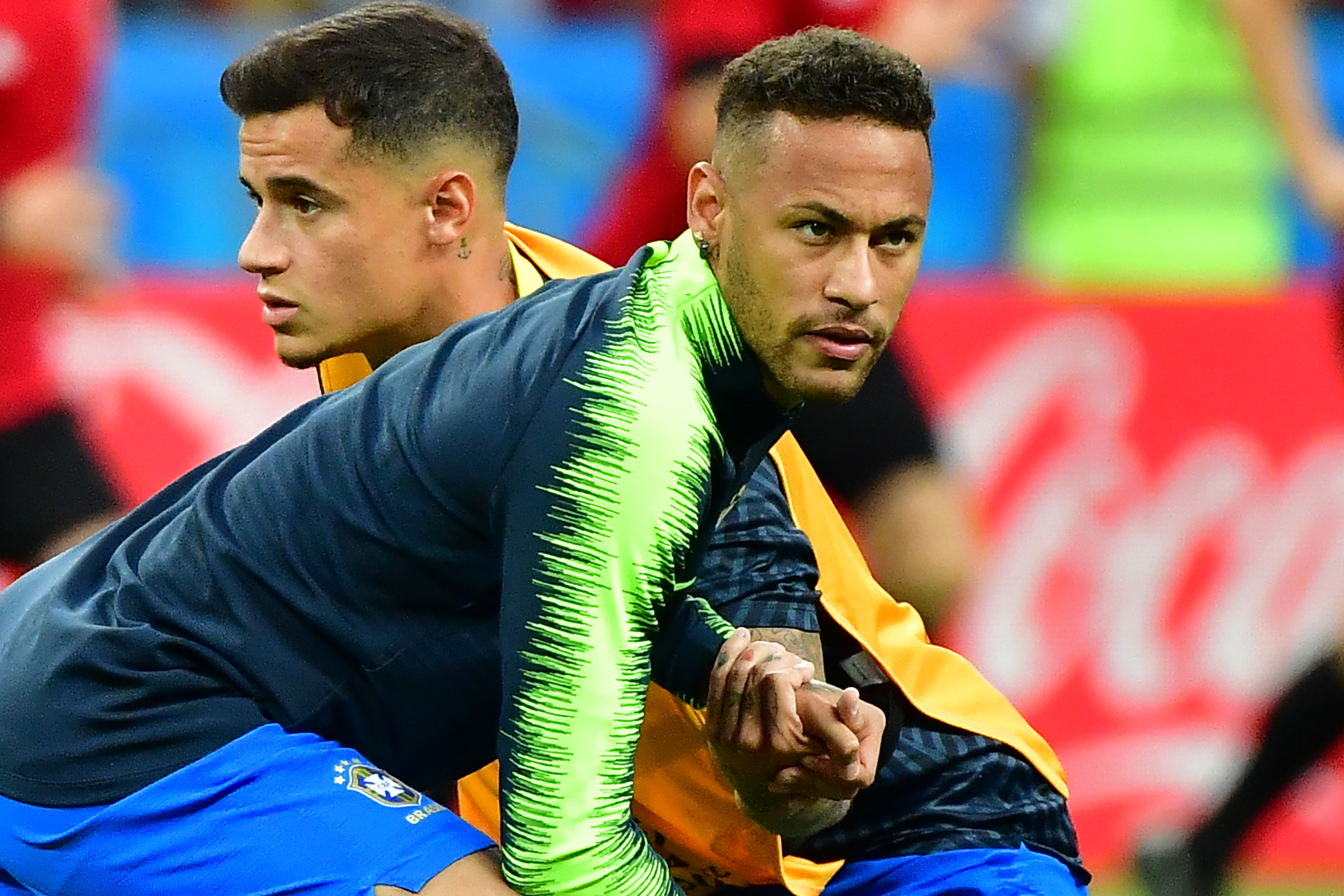 Neymar and Coutinho unavailable for Brazil (Photo by LUIS ACOSTA/AFP/Getty Images)