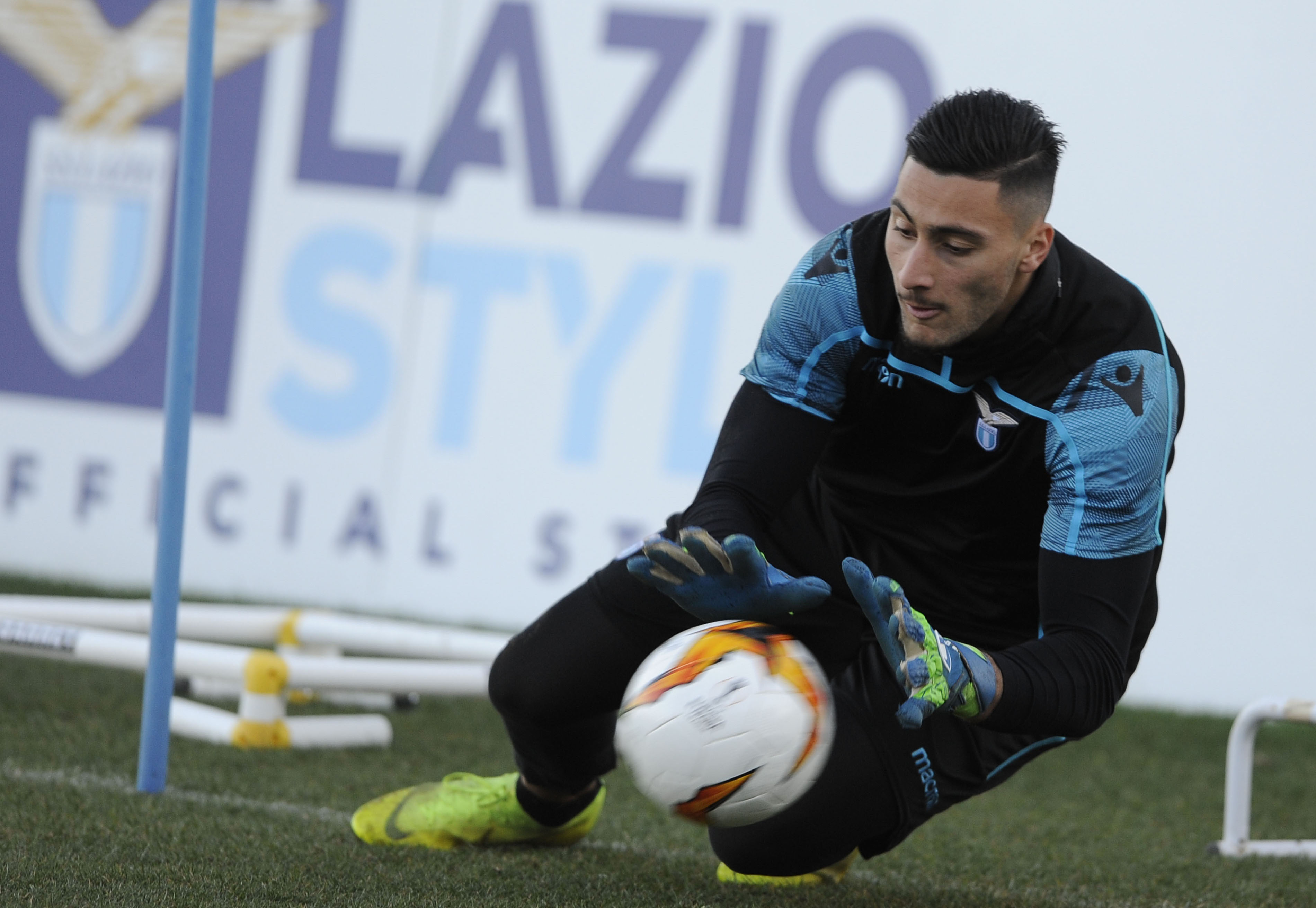 Lazio keeper Stakosha is linked with a move to the Premier League. (Photo by Marco Rosi/Getty Images)