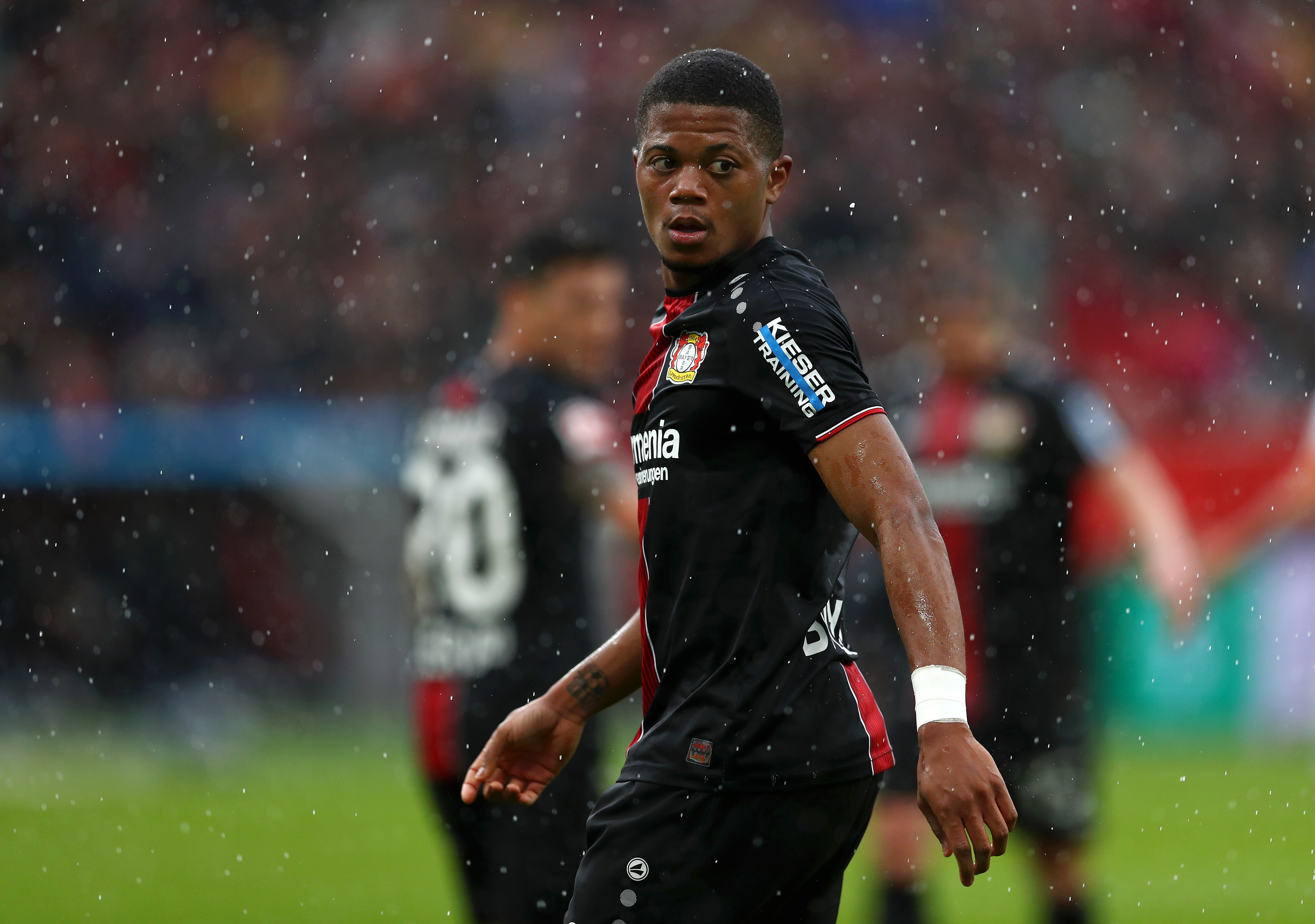 Leon Bailey is a man in demand (Photo by Lars Baron/Bongarts/Getty Images)