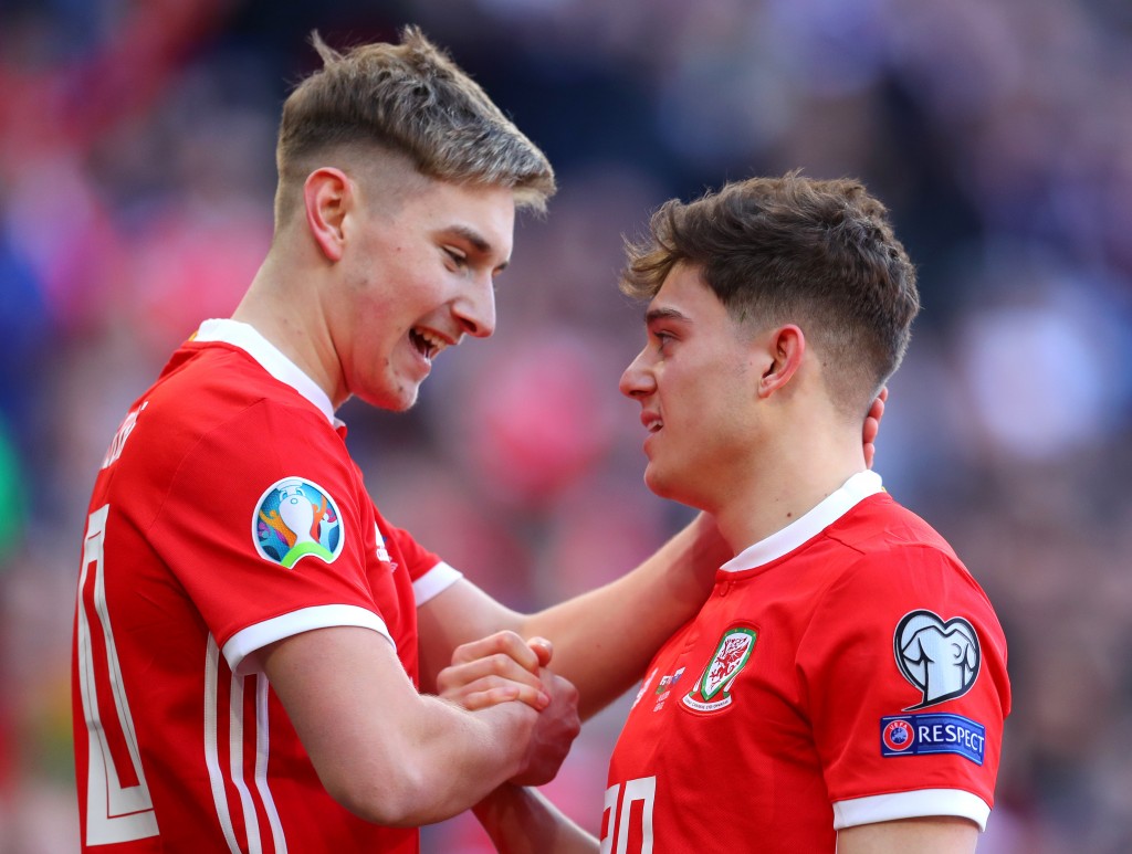 Will David Brooks join international teammate Daniel James at Manchester United? (Picture Courtesy - AFP/Getty Images)