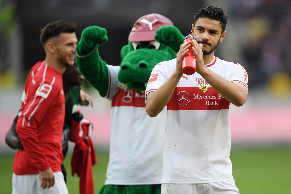 Ozan Kabak might leave Stuttgart after just six months, with interest from Premier League. (Picture Courtesy - AFP/Getty Images)