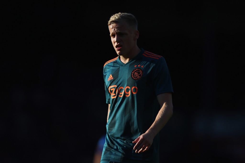 After achieving great things with Ajax this season, will van de Beek make the move to the big leagues? (Photo by Dean Mouhtaropoulos/Getty Images)