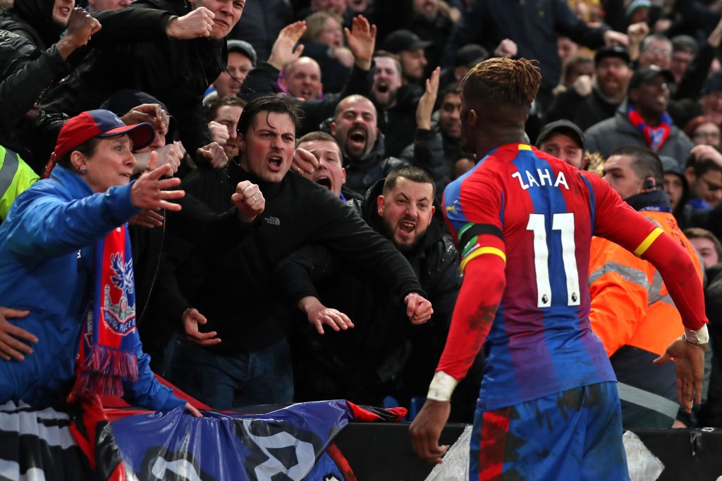 Wilfried Zaha would be a much better option than Inaki Williams. (Picture Courtesy - AFP/Getty Images)
