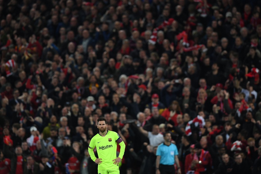 While Neymar left and Luis Suarez has declined over the recent years, the lone wolf stands resolute and better than ever. (Picture Courtesy - AFP/Getty Images)