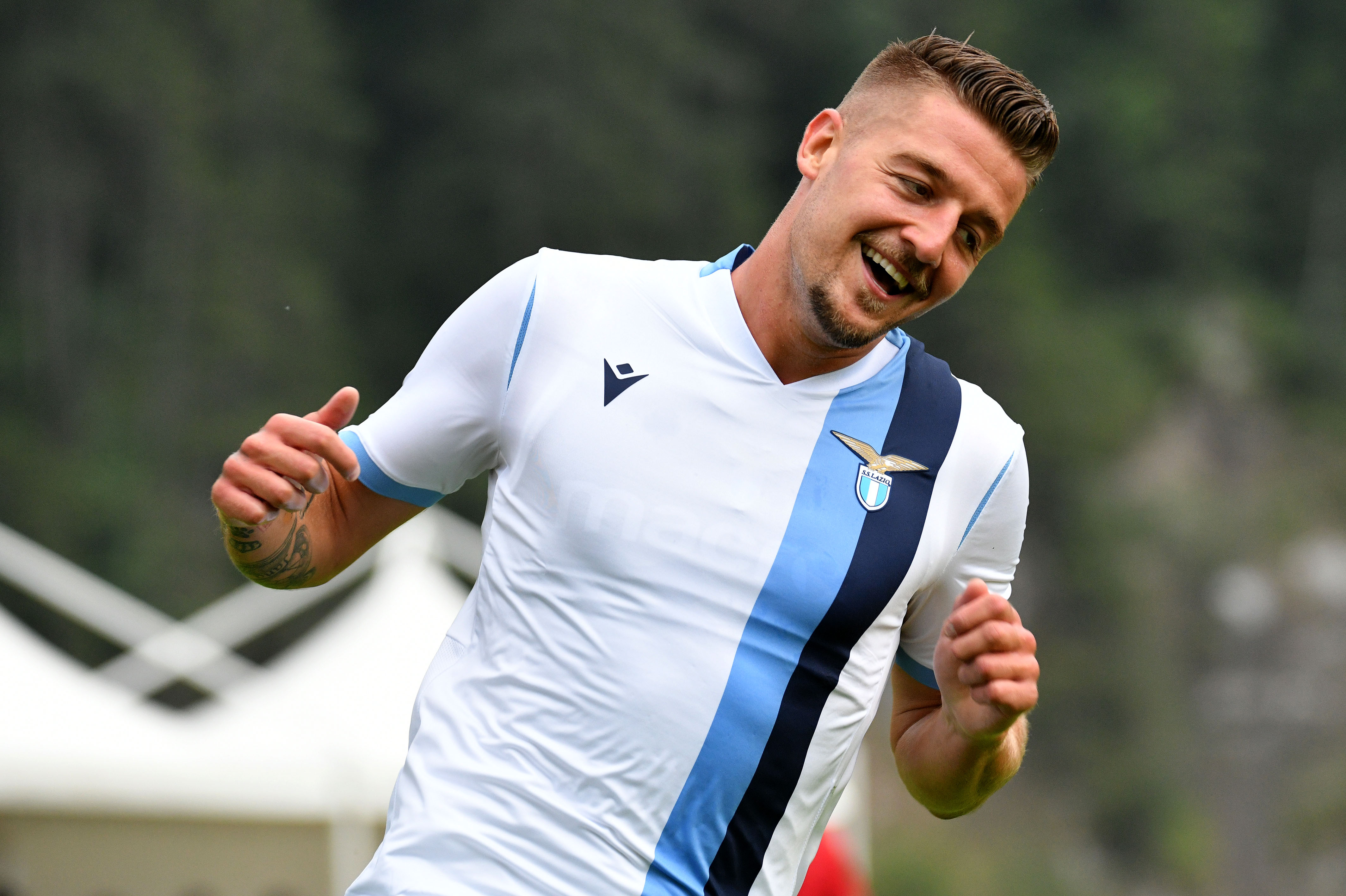 Milinkovic-Savic could spark a transfer war in the summer. (Photo by Marco Rosi/Getty Images)