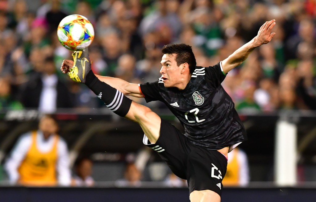Hirving Lozano could make his debut on Saturday (Photo by FREDERIC J. BROWN/AFP/Getty Images)