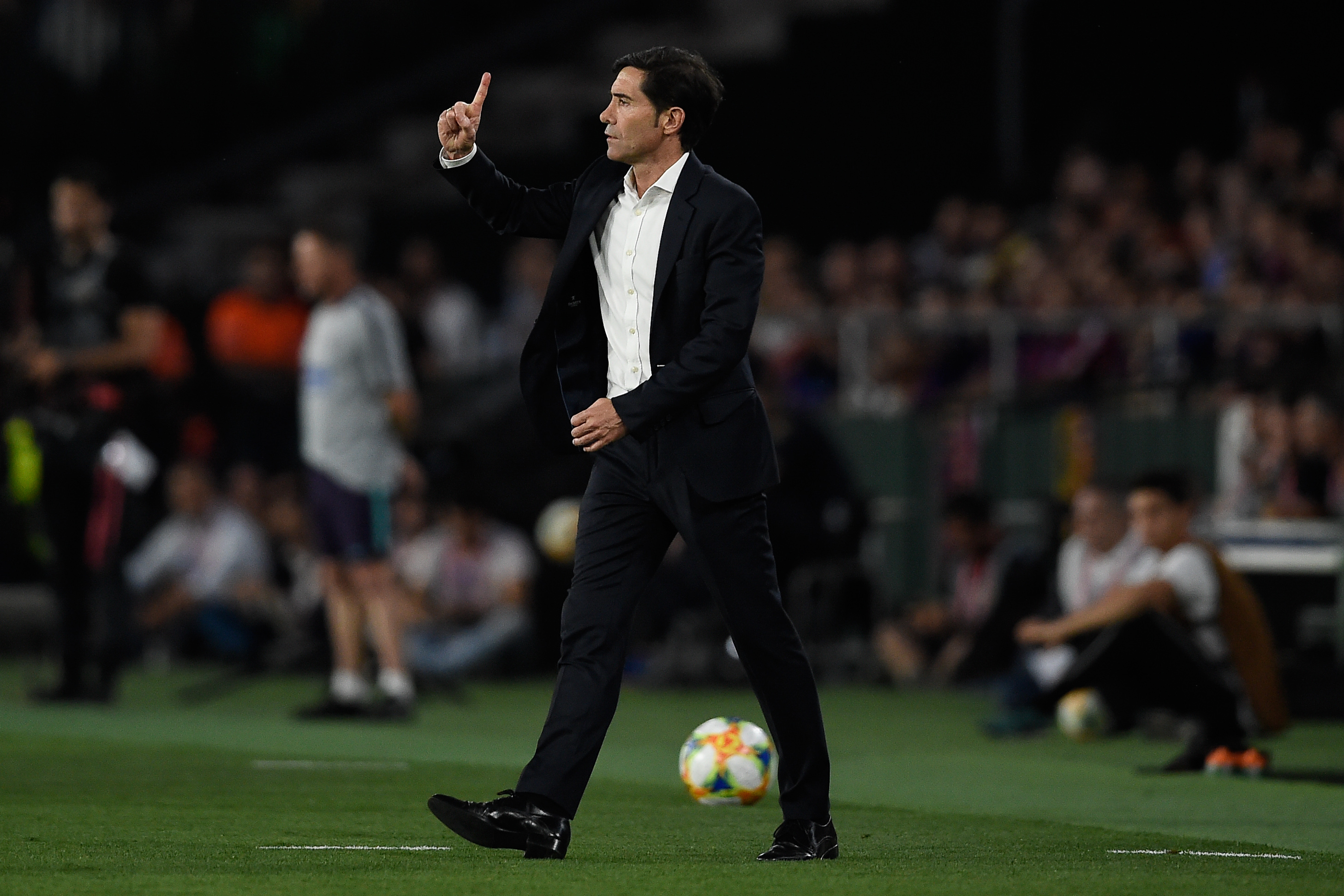 Marcelino can lead Athletic Bilbao to a trophy in just his third game in-charge (Photo by Pau Barrena/AFP/Getty Images)