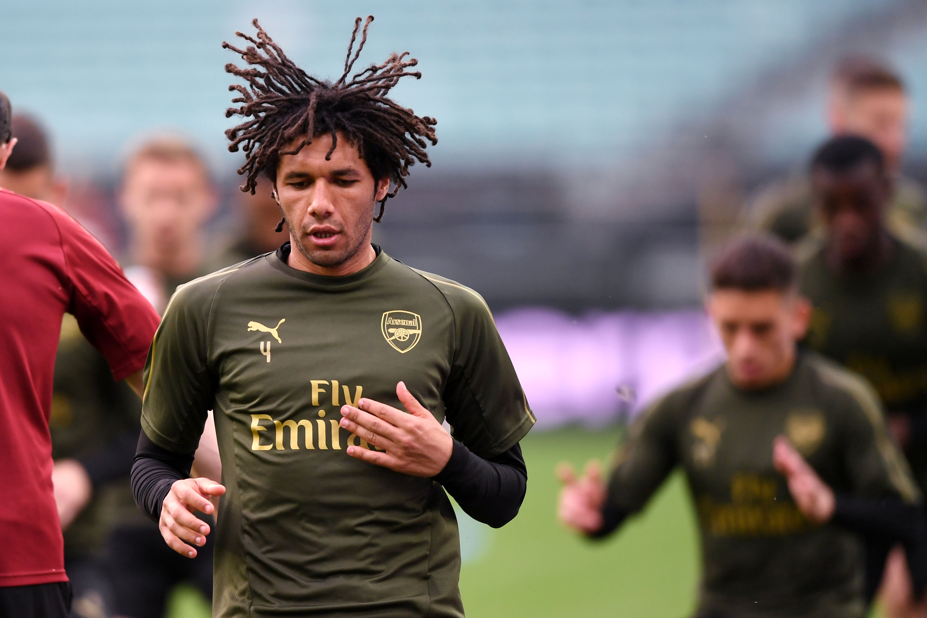 An Arsenal exit looms for Elneny? (Photo by Ozan Kose/AFP/Getty Images)