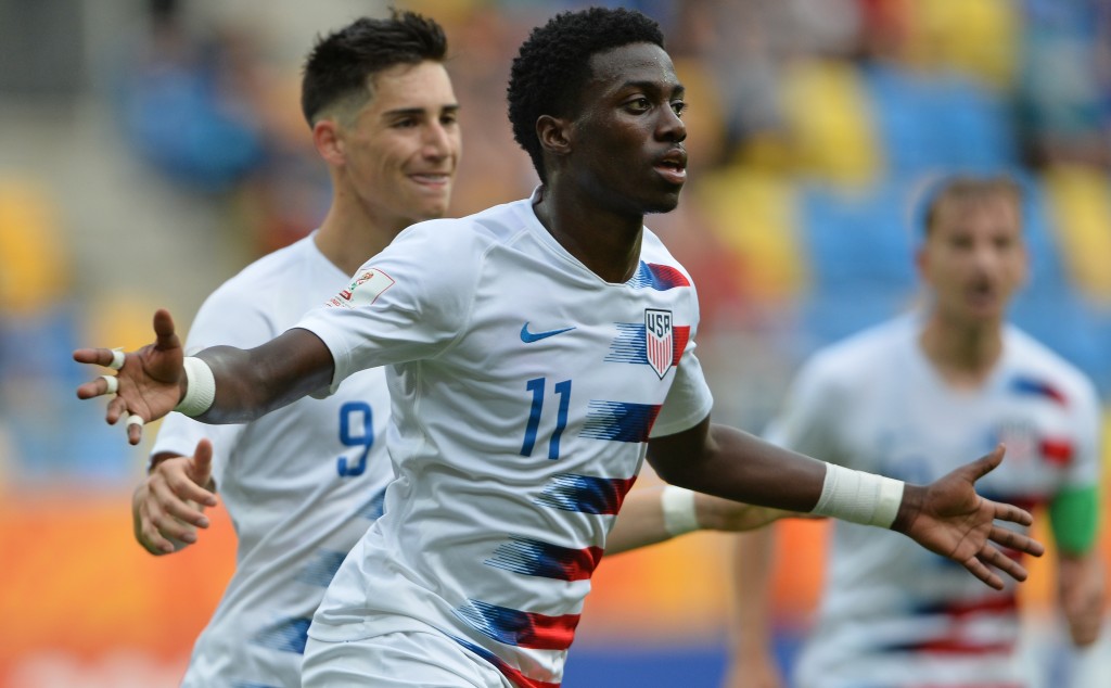 Will this be Timothy Weah's year? (Photo by ALIK KEPLICZ/AFP/Getty Images)