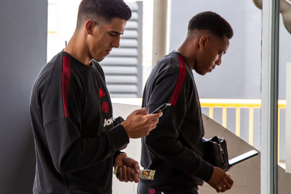 Pereira (L) has embarked out on loan once again. (Photo by Tony Ashby/AFP/Getty Images)
