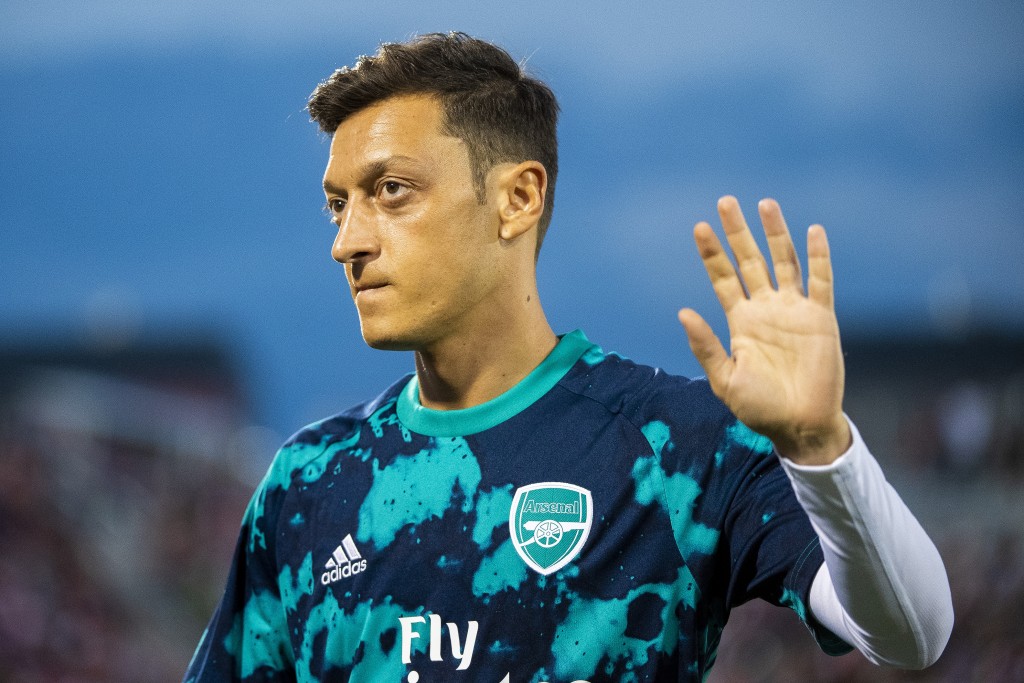 Could Ozil be bidding goodbye to Arsenal soon? (Photo by Timothy Nwachukwu/Getty Images)