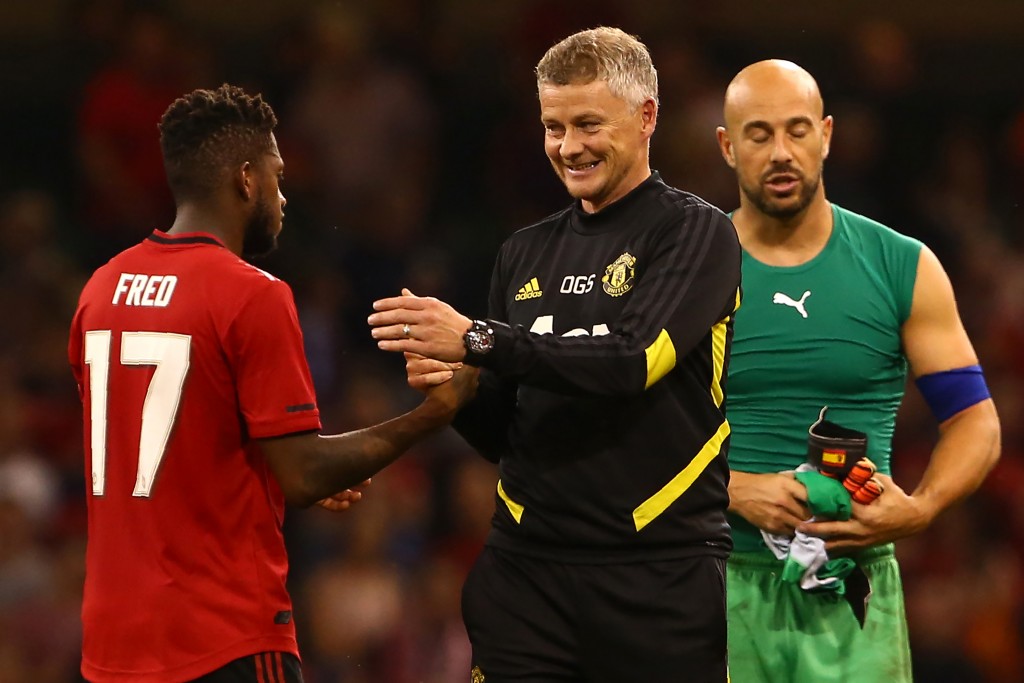 Could Fred be set for a late move away from Manchester United? (Photo by Geoff Caddick/AFP/Getty Images)