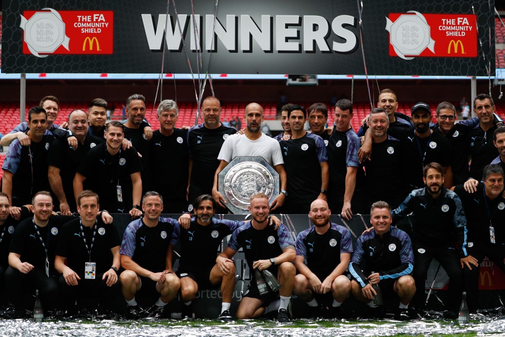 Winning is just part of the routine by now for Manchester City players under Pep Guardiola. (Picture Courtesy - AFP/Getty Images)