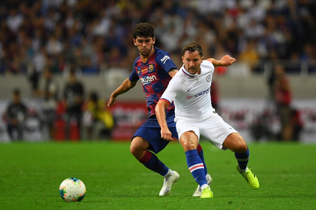 Is Drinkwater (R) finally set to end his frustrations at Chelsea? (Photo by Atsushi Tomura/Getty Images)